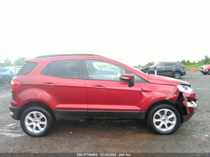 2020 FORD ECOSPORT SE - MAJ6S3GL0LC317940