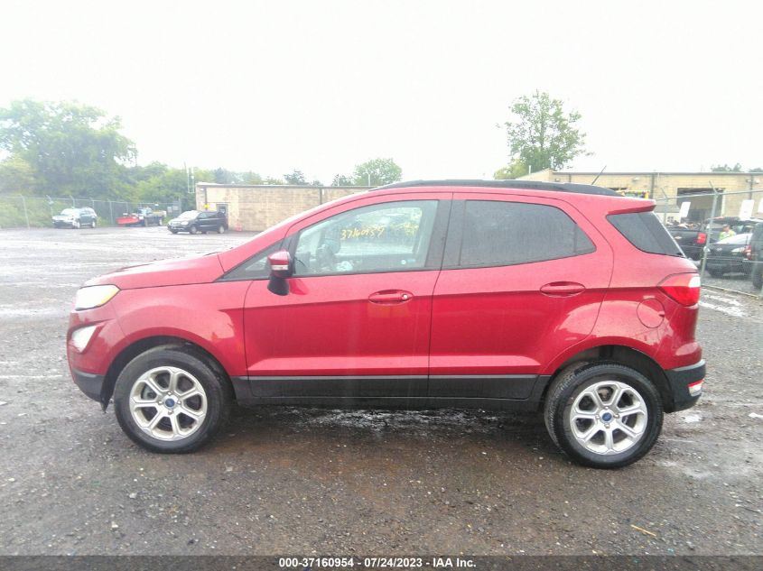2020 FORD ECOSPORT SE - MAJ6S3GL0LC317940