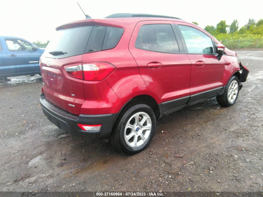 2020 FORD ECOSPORT SE - MAJ6S3GL0LC317940