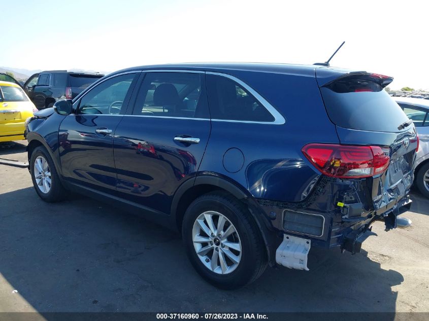 2019 KIA SORENTO LX - 5XYPG4A37KG534510