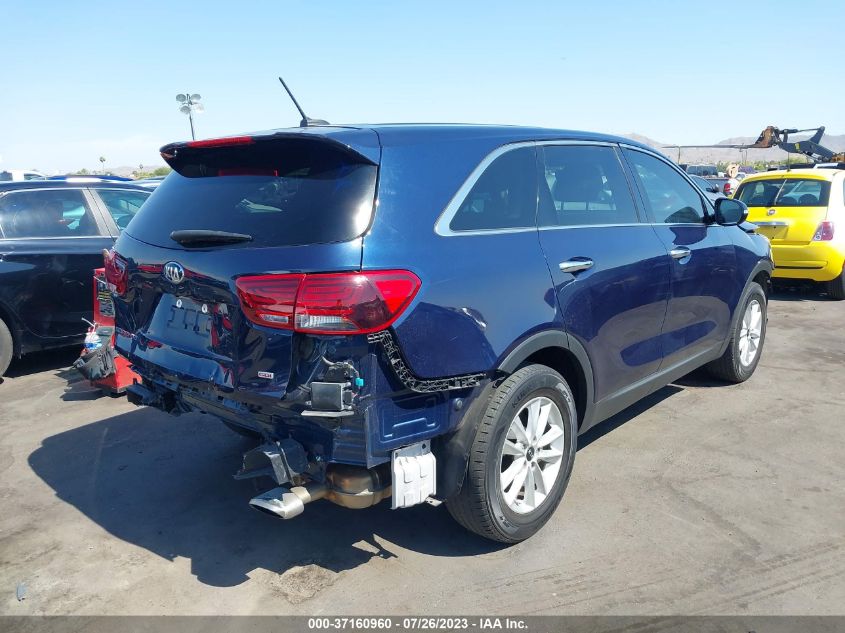 2019 KIA SORENTO LX - 5XYPG4A37KG534510