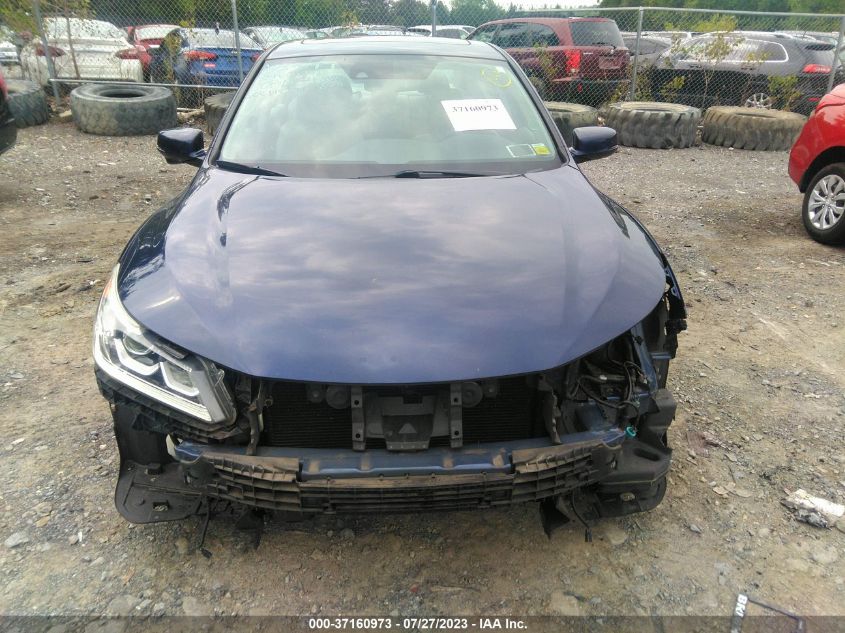 2016 HONDA ACCORD SEDAN EX-L - 1HGCR2F95GA186810