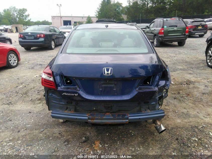 2016 HONDA ACCORD SEDAN EX-L - 1HGCR2F95GA186810