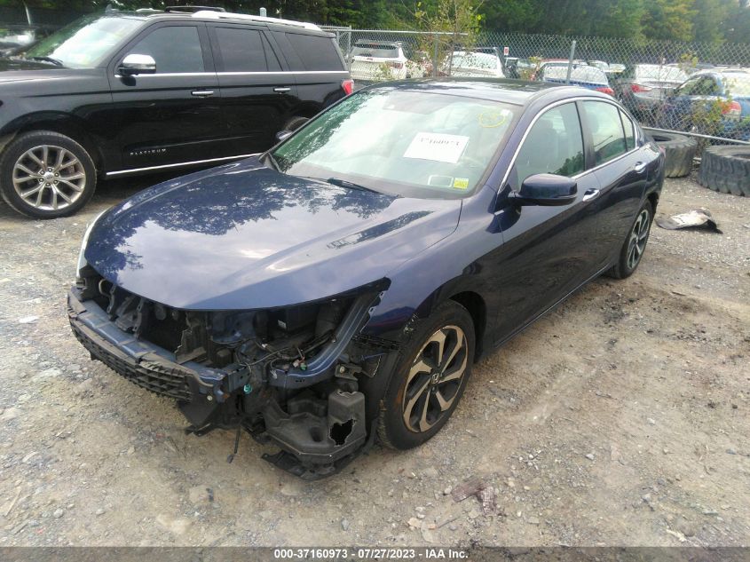 2016 HONDA ACCORD SEDAN EX-L - 1HGCR2F95GA186810
