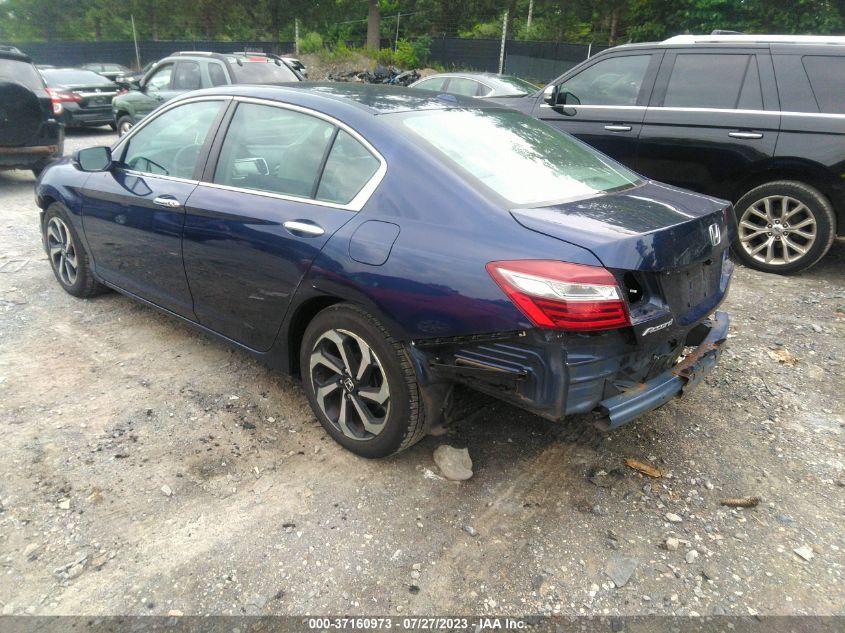 2016 HONDA ACCORD SEDAN EX-L - 1HGCR2F95GA186810