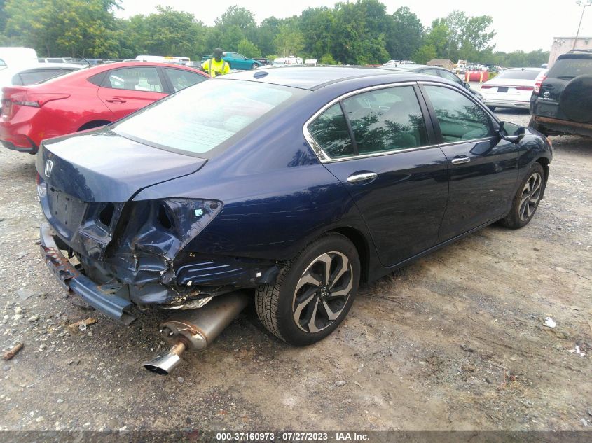 2016 HONDA ACCORD SEDAN EX-L - 1HGCR2F95GA186810