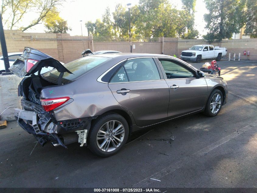 2017 TOYOTA CAMRY XLE/SE/LE/XSE - 4T1BF1FK0HU300224