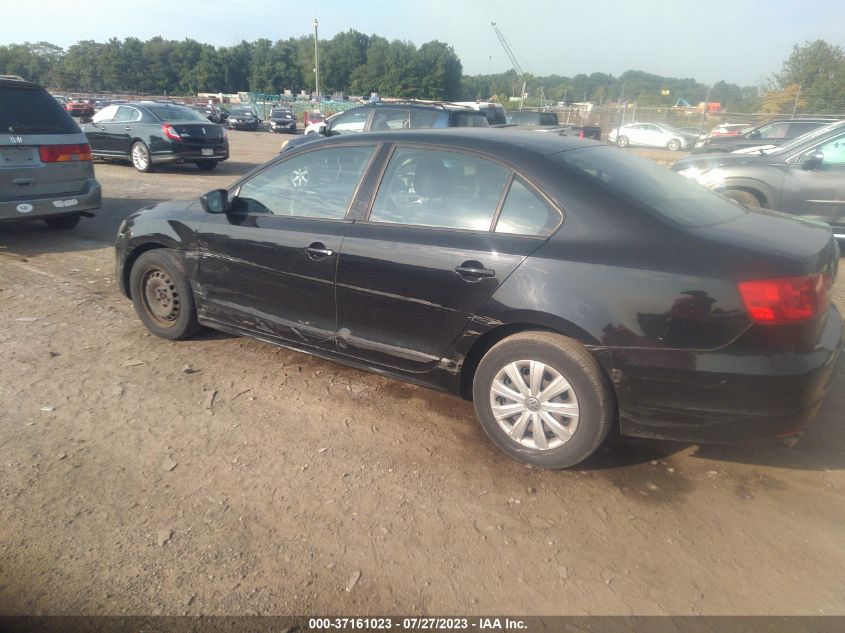 2013 VOLKSWAGEN JETTA SEDAN S W/SUNROOF - 3VW2K7AJ1DM403262