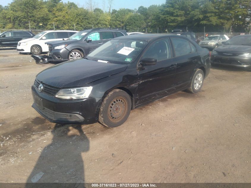 2013 VOLKSWAGEN JETTA SEDAN S W/SUNROOF - 3VW2K7AJ1DM403262