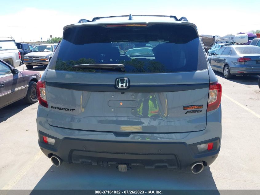 2022 HONDA PASSPORT TRAILSPORT - 5FNYF8H62NB013172