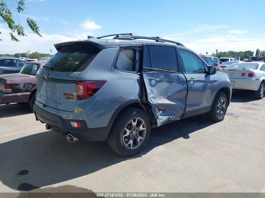 2022 HONDA PASSPORT TRAILSPORT - 5FNYF8H62NB013172