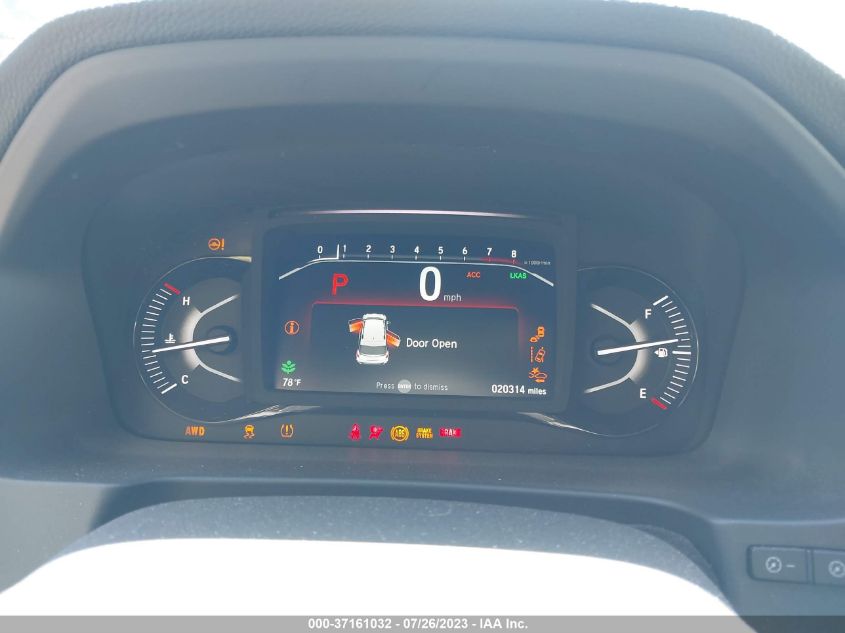 2022 HONDA PASSPORT TRAILSPORT - 5FNYF8H62NB013172