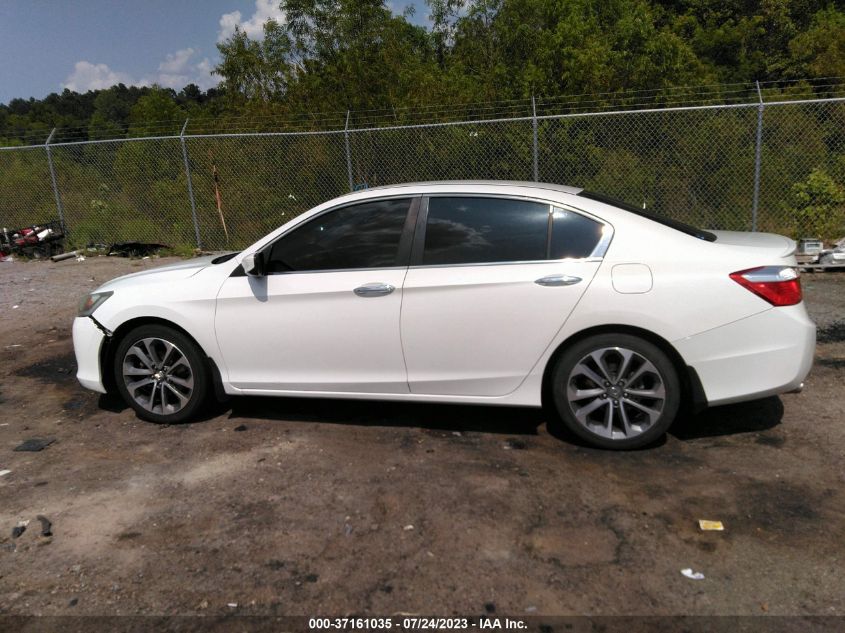 2015 HONDA ACCORD SEDAN SPORT - 1HGCR2F53FA023813