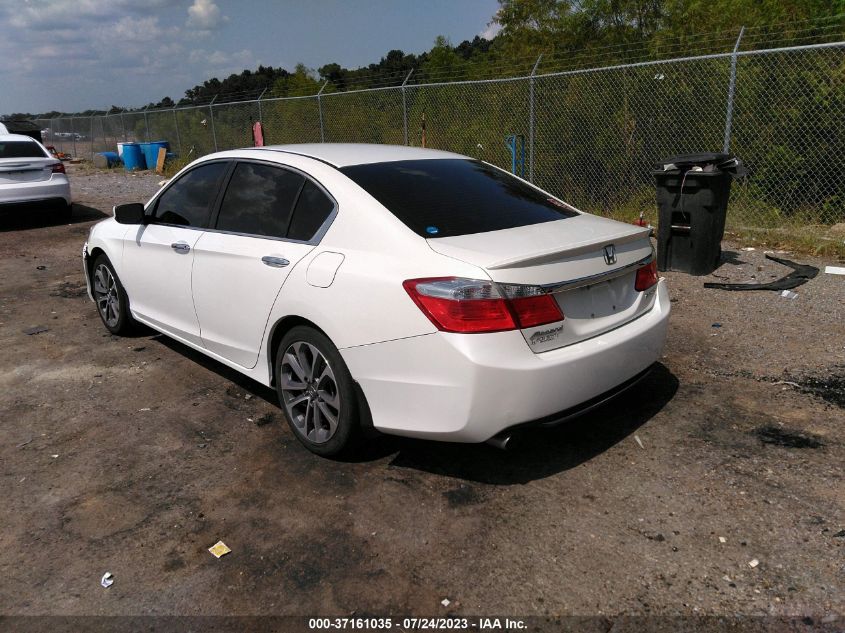 2015 HONDA ACCORD SEDAN SPORT - 1HGCR2F53FA023813