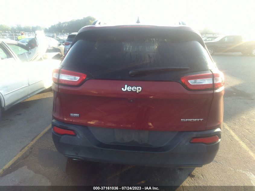 2016 JEEP CHEROKEE SPORT - 1C4PJLAB5GW222229