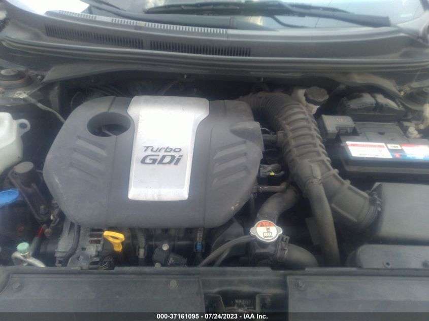 2013 HYUNDAI VELOSTER TURBO W/BLACK INT - KMHTC6AEXDU147552
