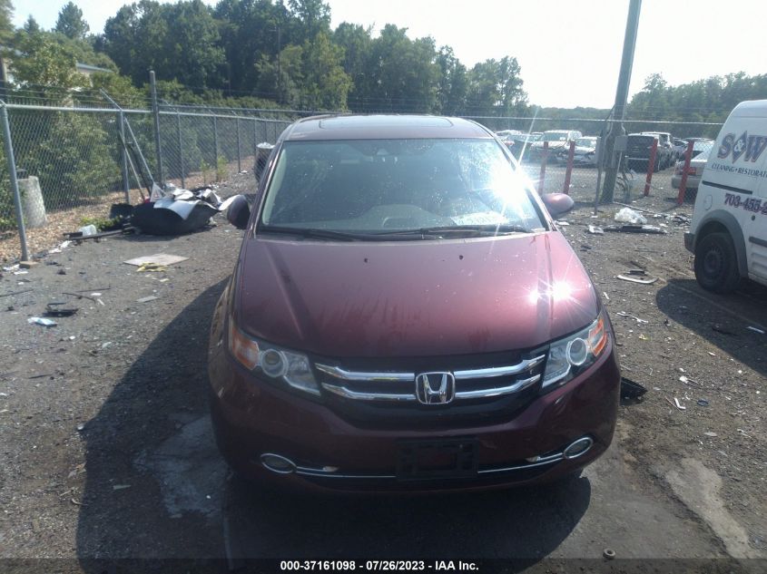 2016 HONDA ODYSSEY TOURING - 5FNRL5H92GB087703