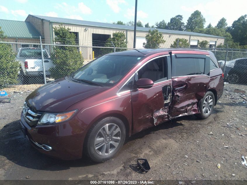 2016 HONDA ODYSSEY TOURING - 5FNRL5H92GB087703