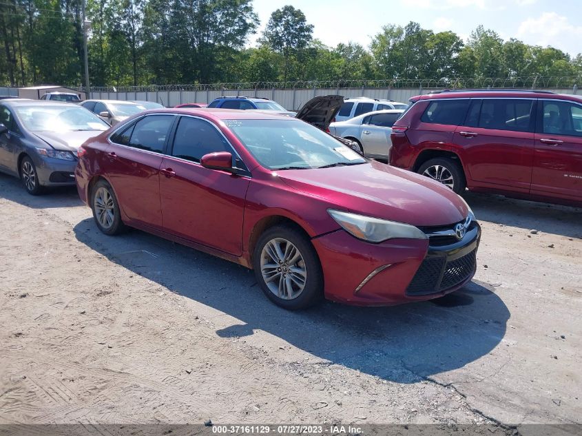 2016 TOYOTA CAMRY XLE/SE/LE/XSE - 4T1BF1FK8GU577640