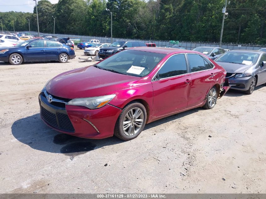 2016 TOYOTA CAMRY XLE/SE/LE/XSE - 4T1BF1FK8GU577640