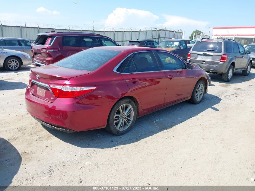 2016 TOYOTA CAMRY XLE/SE/LE/XSE - 4T1BF1FK8GU577640