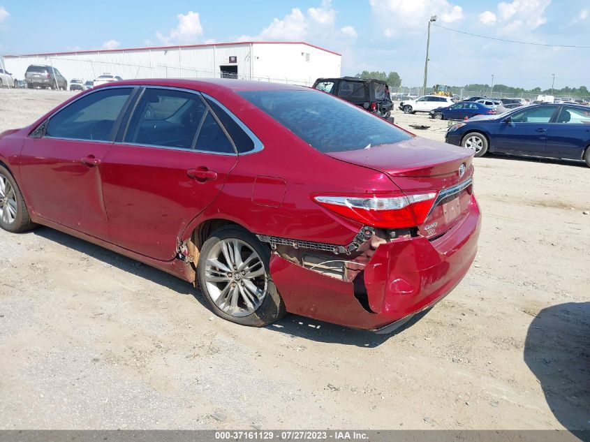 2016 TOYOTA CAMRY XLE/SE/LE/XSE - 4T1BF1FK8GU577640