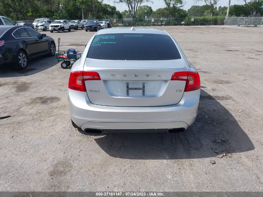 2015 VOLVO S60 PREMIER - YV140MFK3F2359738