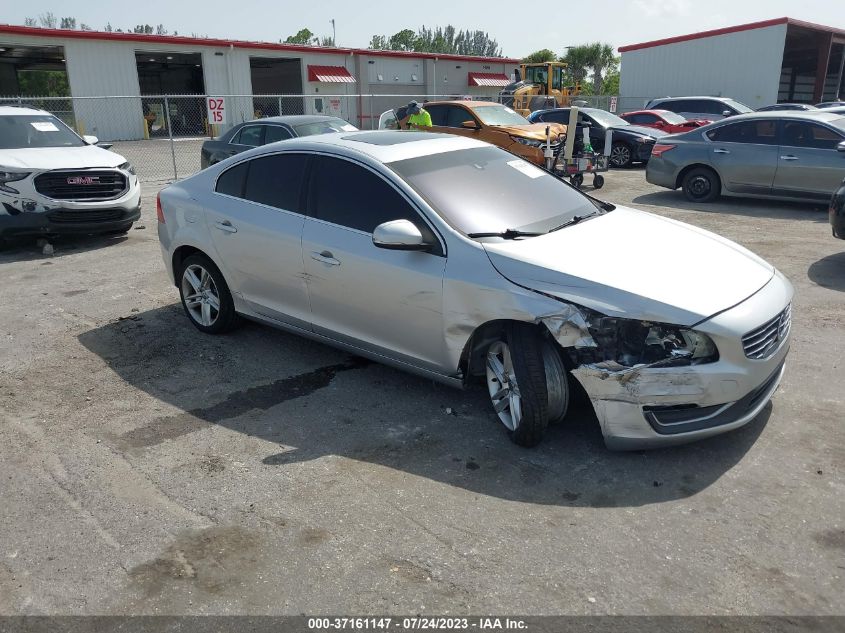 2015 VOLVO S60 PREMIER - YV140MFK3F2359738