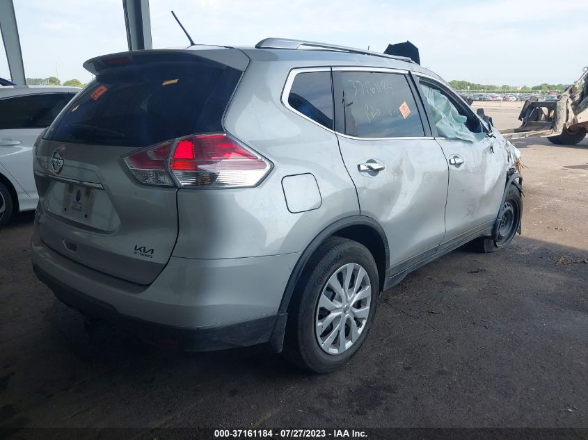 2016 NISSAN ROGUE S/SL/SV - KNMAT2MT0GP606606