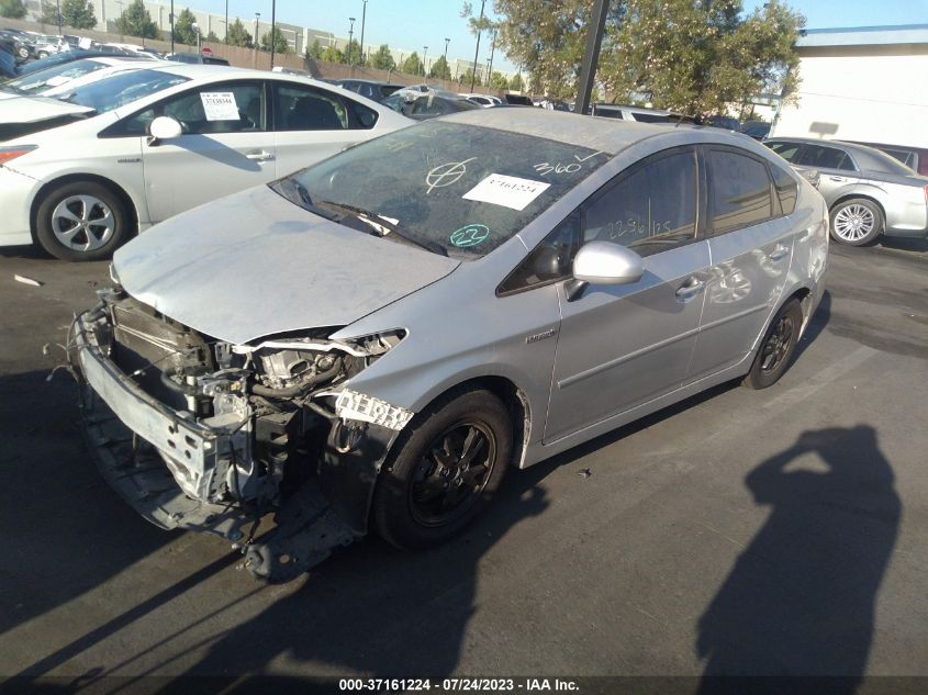 2014 TOYOTA PRIUS - JTDKN3DU4E0382808