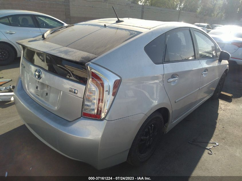 2014 TOYOTA PRIUS - JTDKN3DU4E0382808
