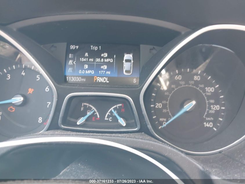 2017 FORD FOCUS SE - 1FADP3F2XHL342241