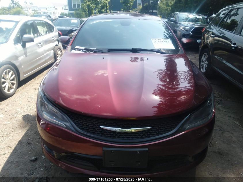 2016 CHRYSLER 200 S - 1C3CCCBG6GN109516
