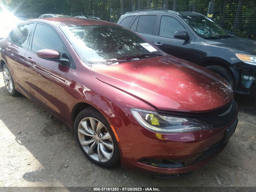 2016 CHRYSLER 200 S - 1C3CCCBG6GN109516