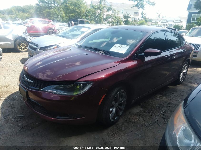2016 CHRYSLER 200 S - 1C3CCCBG6GN109516
