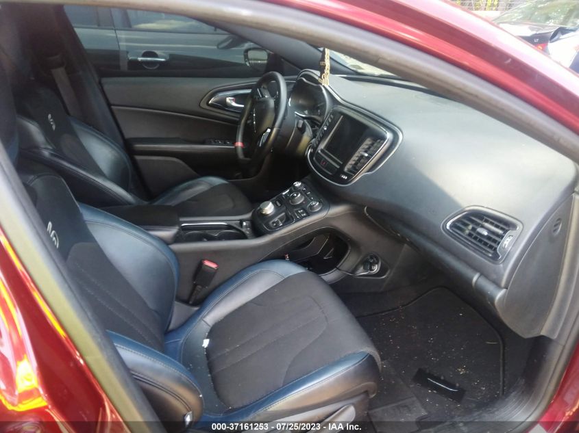 2016 CHRYSLER 200 S - 1C3CCCBG6GN109516