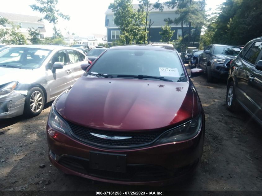 2016 CHRYSLER 200 S - 1C3CCCBG6GN109516