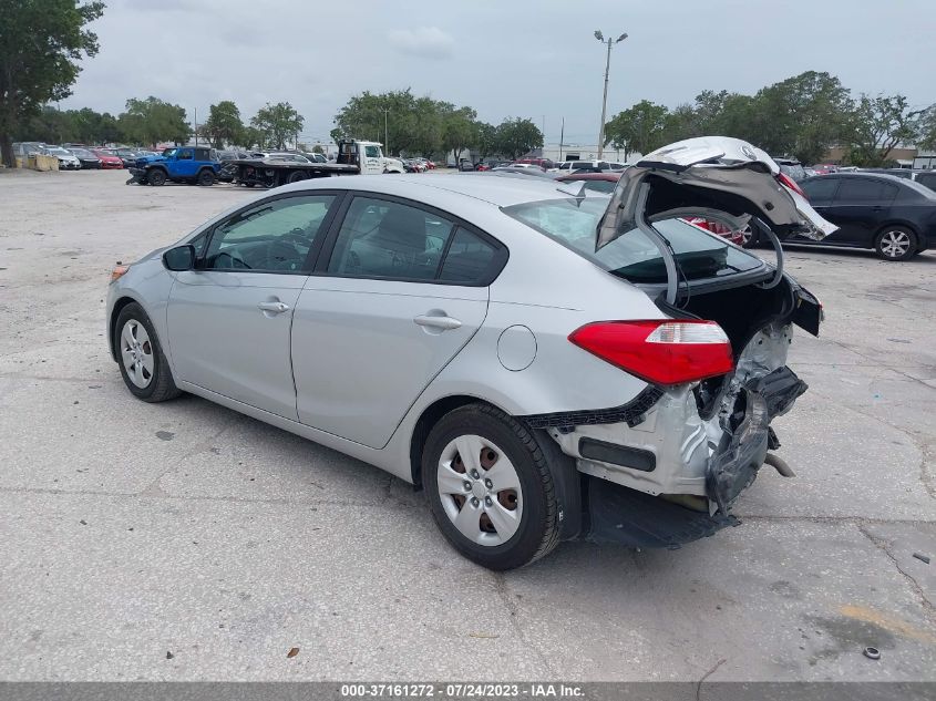 2016 KIA FORTE LX - KNAFK4A62G5585138