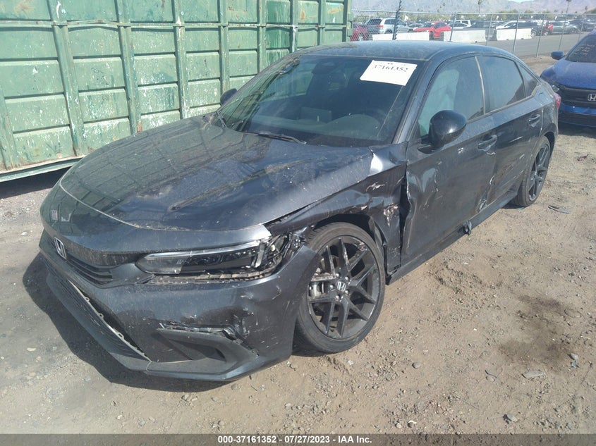 VIN 2HGFE2F55NH512142 2022 HONDA CIVIC SEDAN SPORT