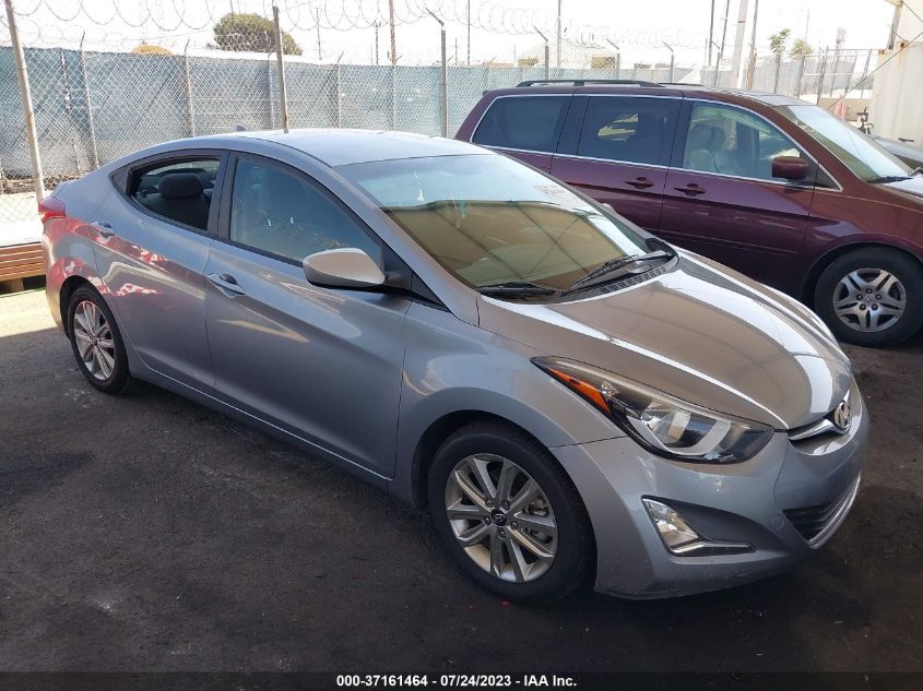 2014 HYUNDAI ELANTRA SE/SPORT/LIMITED - KMHDH4AE9EU155122