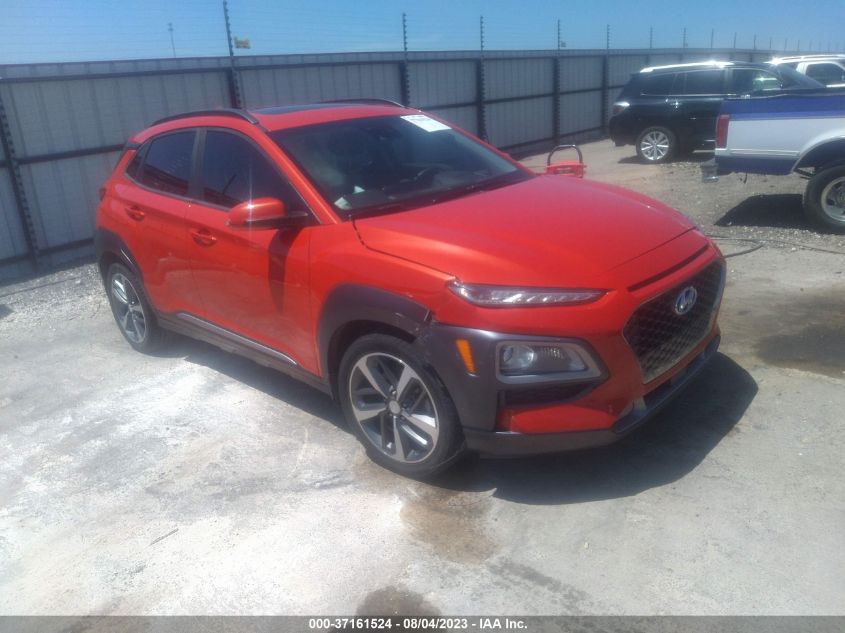 2019 HYUNDAI KONA ULTIMATE - KM8K5CA54KU296959