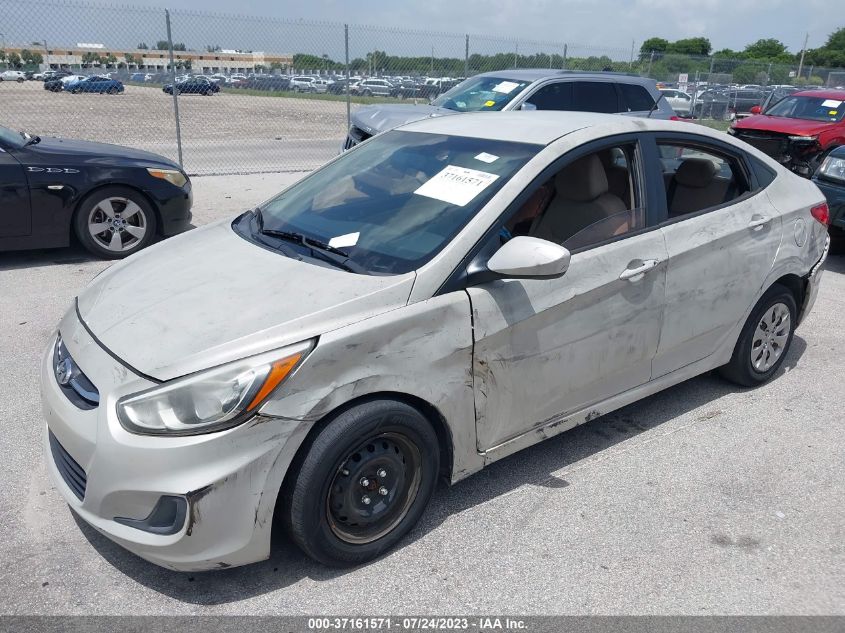 2016 HYUNDAI ACCENT SE - KMHCT4AE4GU996147