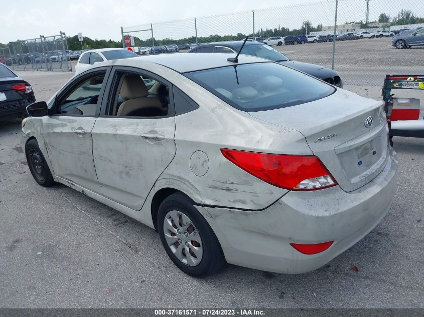 2016 HYUNDAI ACCENT SE - KMHCT4AE4GU996147