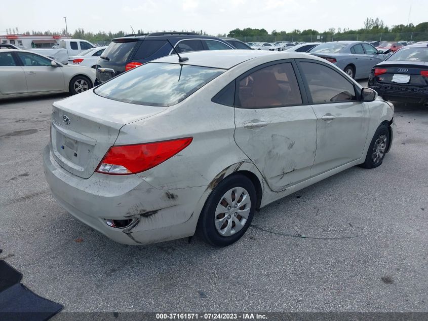 2016 HYUNDAI ACCENT SE - KMHCT4AE4GU996147