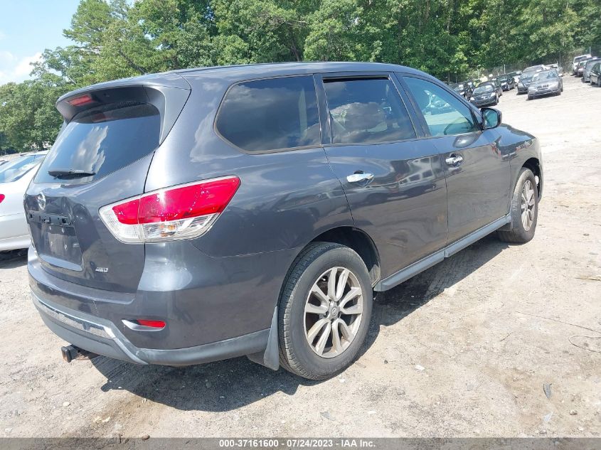 2014 NISSAN PATHFINDER S - 5N1AR2MM1EC733288