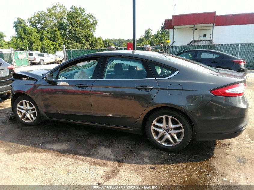 2016 FORD FUSION SE - 3FA6P0H70GR335900