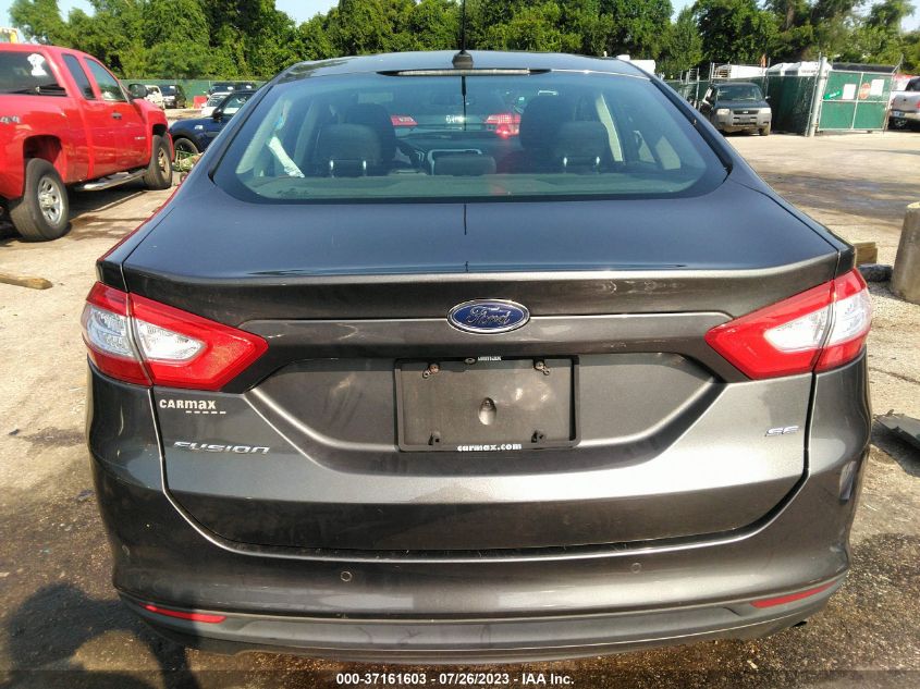 2016 FORD FUSION SE - 3FA6P0H70GR335900