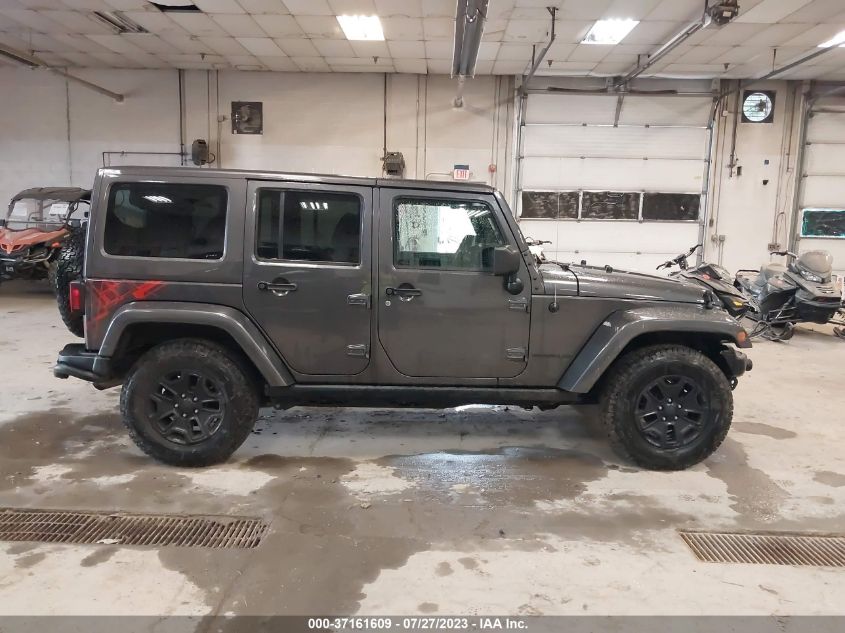2016 JEEP WRANGLER UNLIMITED SAHARA - 1C4HJWEG4GL168628