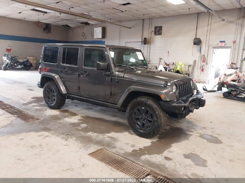 2016 JEEP WRANGLER UNLIMITED SAHARA - 1C4HJWEG4GL168628