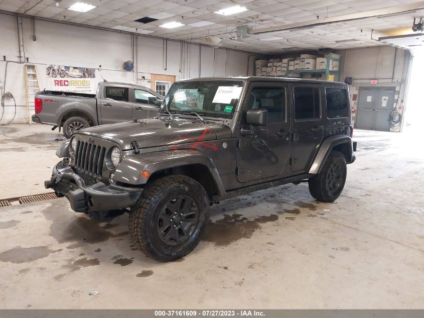 2016 JEEP WRANGLER UNLIMITED SAHARA - 1C4HJWEG4GL168628